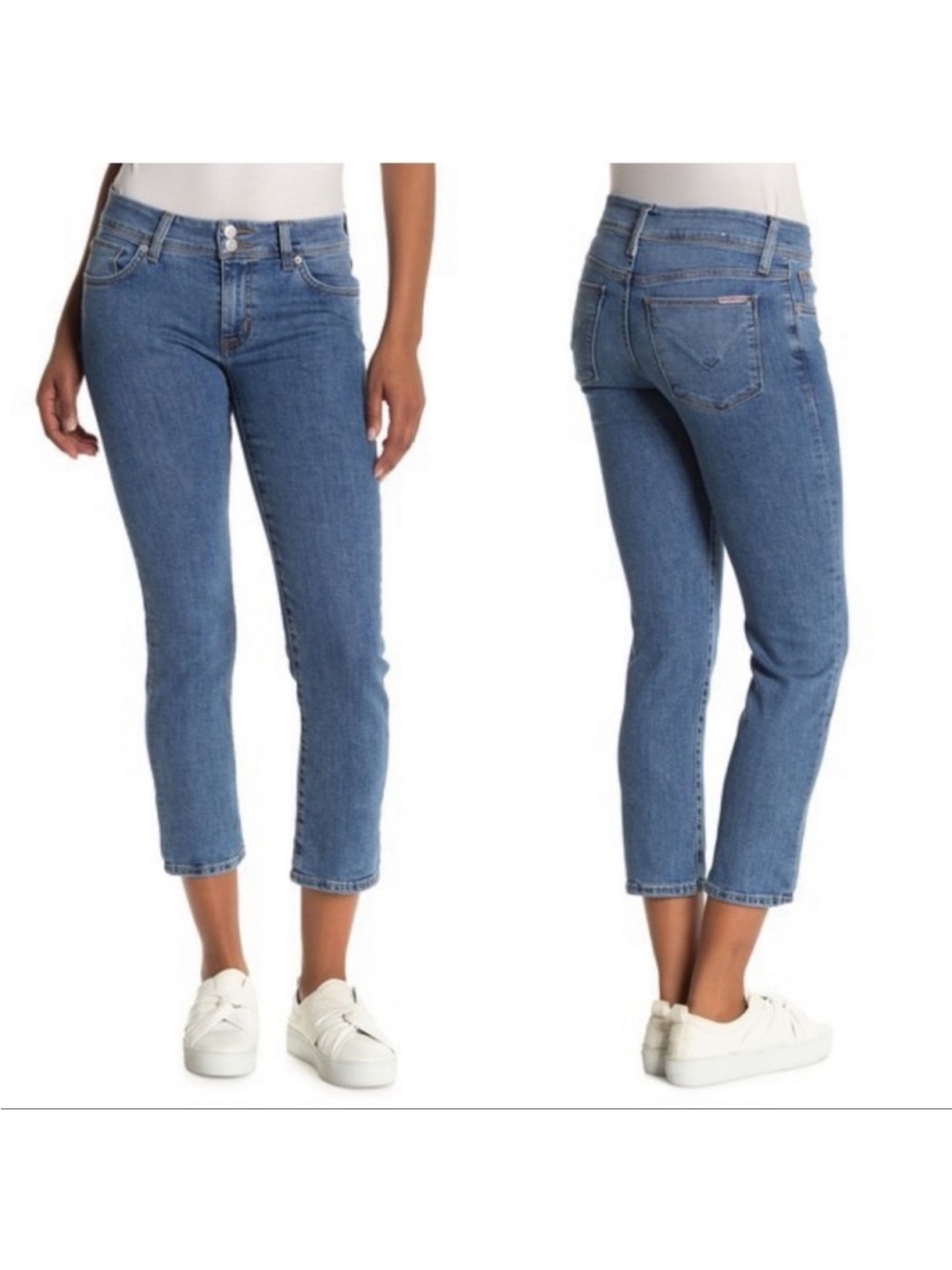 NWT - Hudson Ginny Crop Straight Jeans - Y2K style